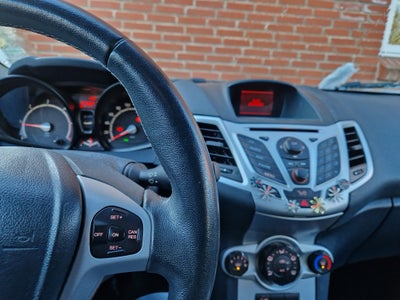 Ford Fiesta, 1,6 TDCi 95 ECO, Diesel, 2012, km 158000, brunmetal, aircondition, ABS, airbag, 5-dørs,