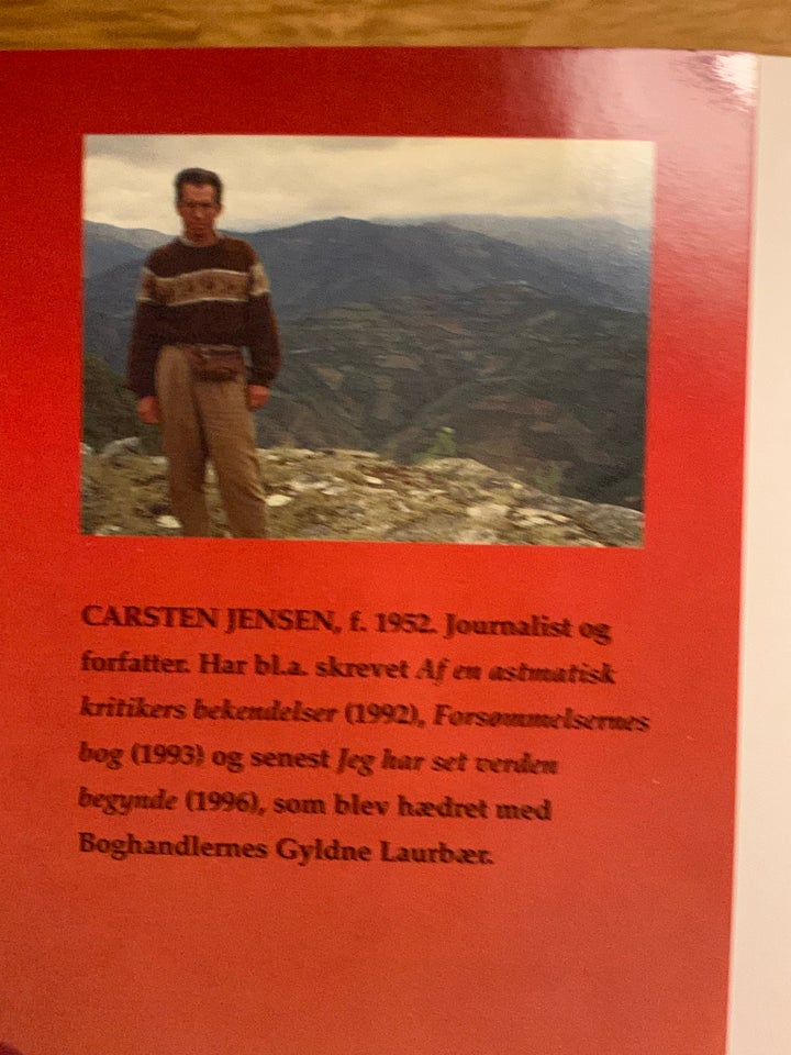 Jeg har hørt et stjerneskud, Carsten Jensen, genre: roman