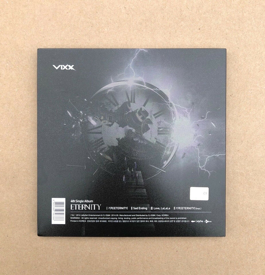 VIXX: Single Album Vol. 4 - Eternity, pop