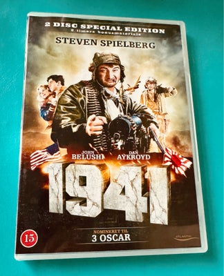 1941 - Undskyld hvor ligger Hollywood? (2DVD), DVD, komedie, Instruktør Steven Spielberg.


BEMÆRK: 