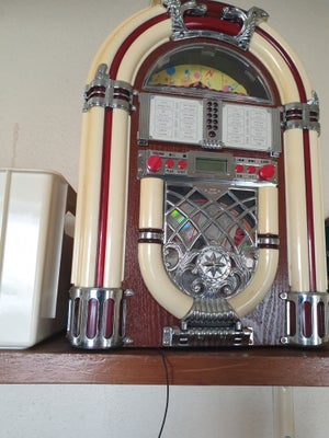 Anden radio, Andet, Jukebox, God, Jukebox radio med cd afspiller. 
Fungerer godt.