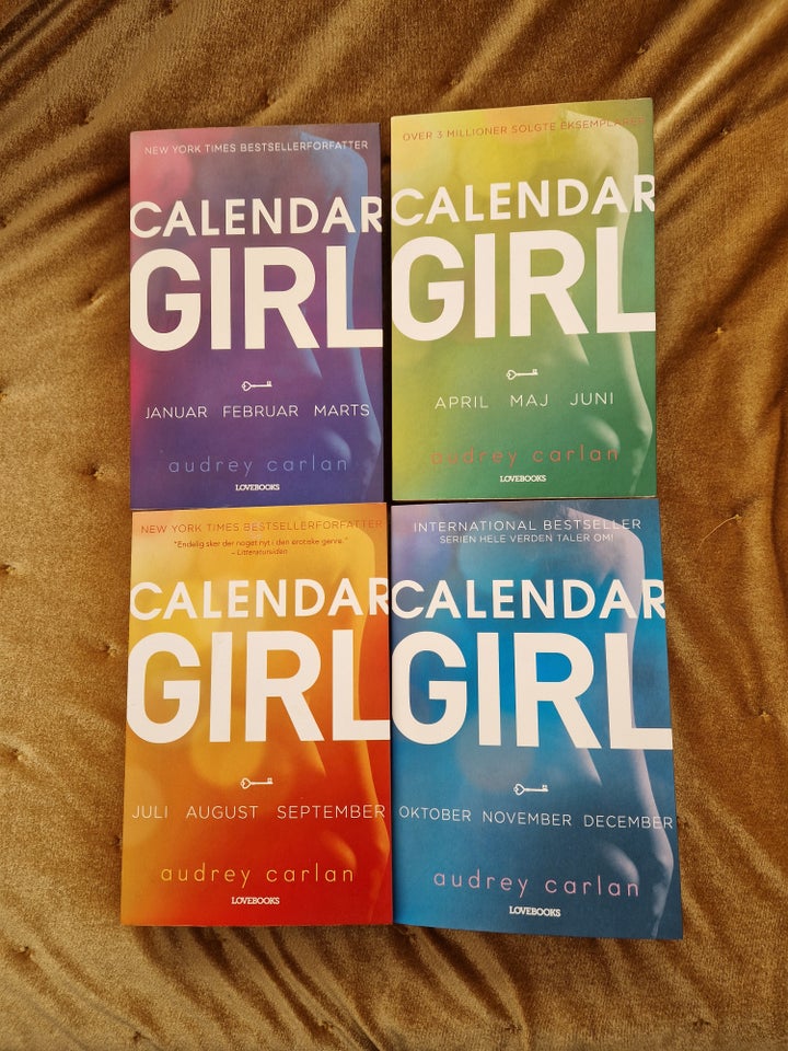 Calendar Girl, Audrey Carlan, genre: roman