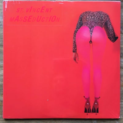 LP, St. Vincent, Masseduction (PINK VINYL), Udgave på pink vinyl (ifølge stregkode).
Stadig i folie 