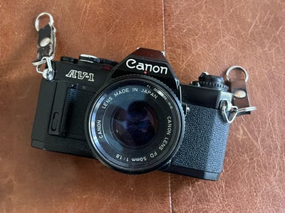 Canon, AV-1, Rimelig, Jeg har ikke testet kamera og sælges derfor som beset.

Lækkert Canon analog k