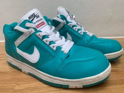 Sneakers, Nike, str. 43,  Emerald,  Næsten som ny, Supreme Nike SB AF2 low. Flot stand. Åben for bud