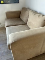Sofa, ruskind, Eilersen