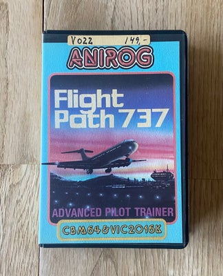 Flight Path 737, Commodore VIC 20, Flight Path 737 (C)1984 af Anirog Software, bånd version til Comm