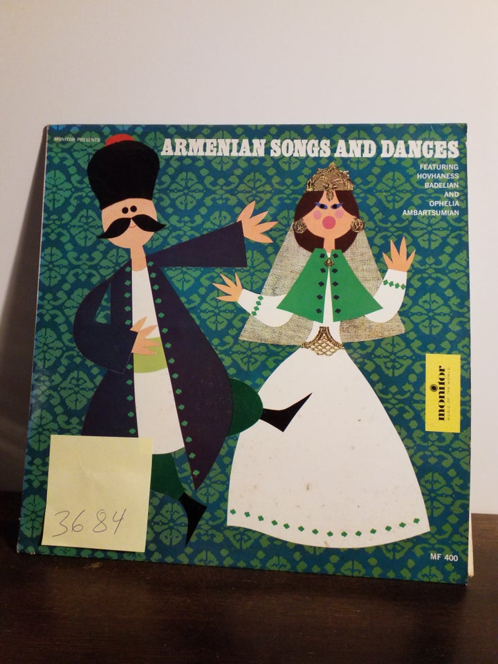 LP, ARMENIAN SONGS AND DANCES, Folk