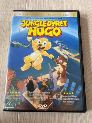 Jungledyret Hugo, DVD, tegnefilm, Jungledyret Hugo Filmen på Dvd

Kan afhentes i Stavtrup Viby eller