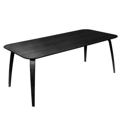 Spisebord, Træ, GUBI, b: 90 l: 180, Designet af KOMPLOT for GUBI. GUBI Dinning Table Rectangular 180