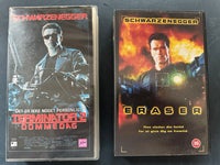 Action, Eraser & Terminator 2 , instruktør Schwarzenegger