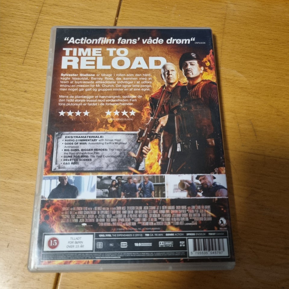 The Expendable 2, DVD, action