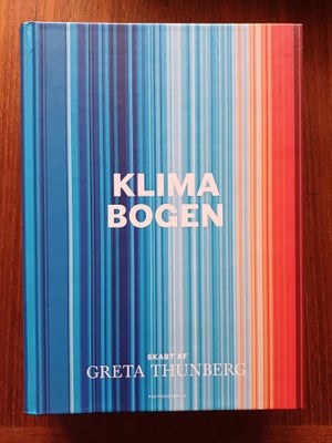 Klimabogen, Greta Thunberg, emne: natur og teknik, God stand. 
Politikens Forlag, 2022.