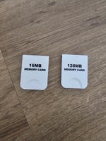 2 memory card til Nintendo gamecube, Gamecube