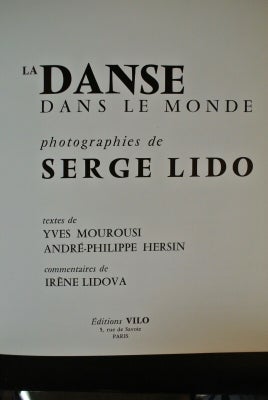 la danse de le monde, photographies de serge lido, emne: kunst og