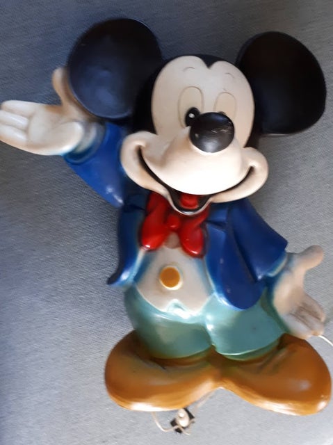 Samlefigurer, Disney Mickey Mouse bordlampe, Mickey…