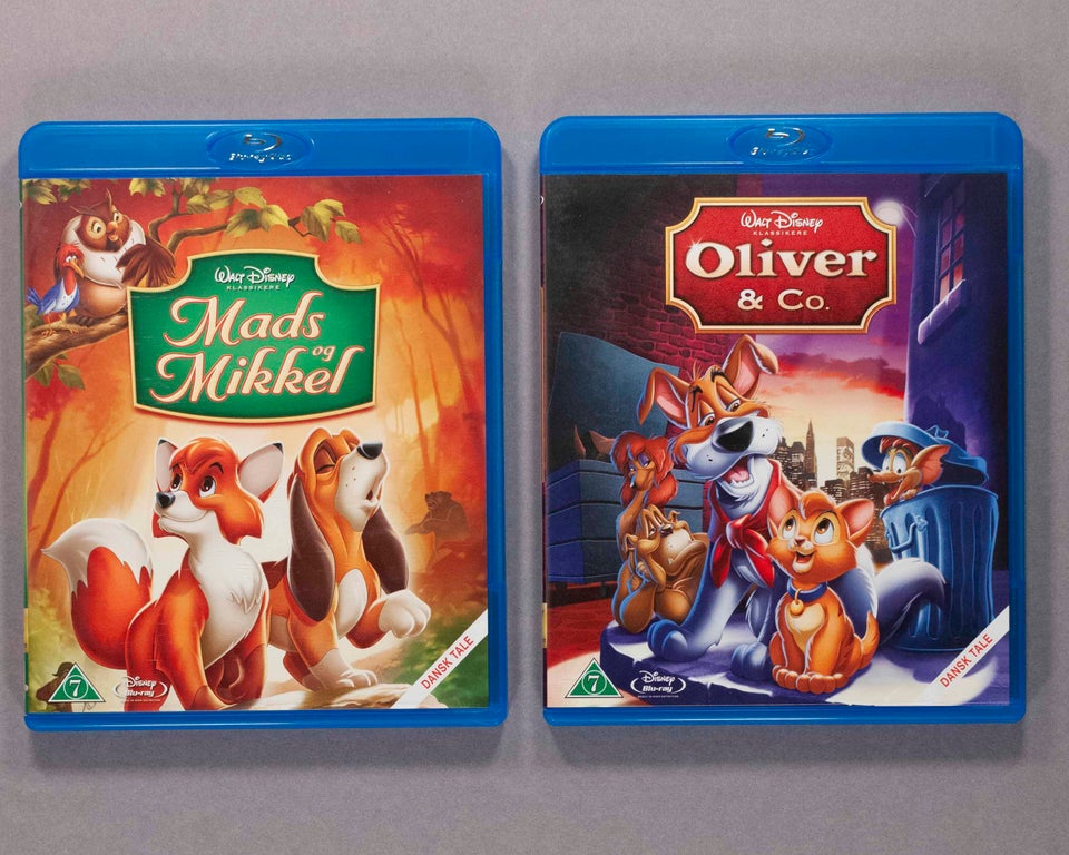 Disney, Blu-ray, tegnefilm