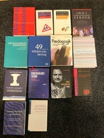 Salg af bøger til pædagogik, Studiebøger til cand.pæd.