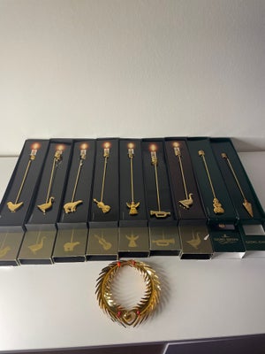 Lysholdere, Alle er meget fine 
Forgyldt fra Georg Jensen 
Stk 200kr eller byd samlet 
Der er 9 , en