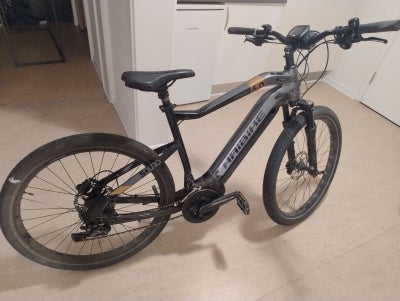 andet mærke Sduro, hardtail, 6.0 tommer, 10 gear, Har den her stående, købt på en politi auktion for