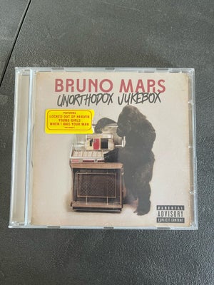 Bruno Mars: Unorthodox Jukebox, pop, Case har ridser. CD har ingen ridser 