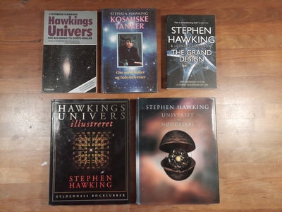 Stephen Hawking lot (5 bøger), Stephen Hawking samt Leonard Mlodinow, emne: naturvidenskab, Sælges k