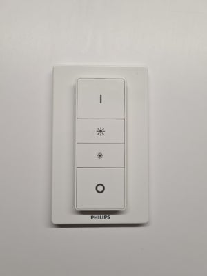 Stik/kontakter, Philips Hue, Pæn og velholdt Philips Hue Dimmer Switch, som kan afhentes eller sende