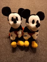 Mickey og Minnie Mouse hånddukke bamser, Disney/Encore