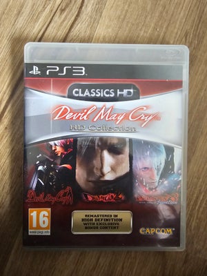 Devil May cry HD collection til ps3., PS3, Devil May cry HD collection til ps3. Virker perfekt 

Pri