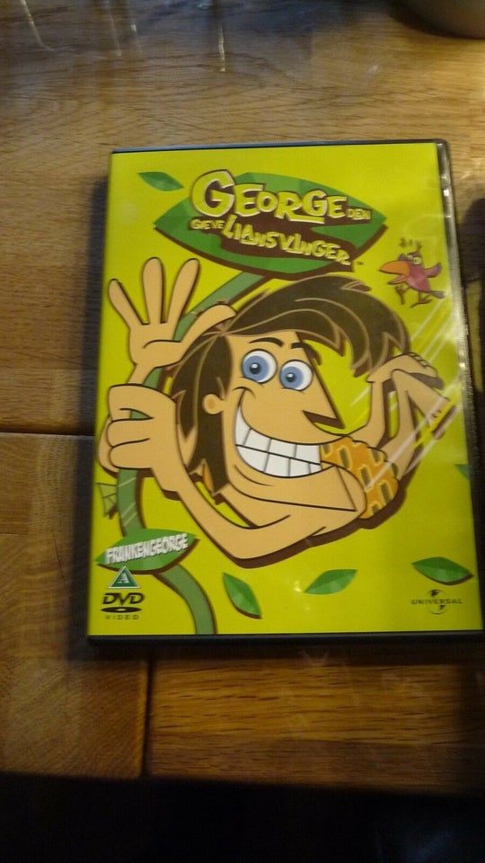 George den gæve liansvinger, DVD, tegnefilm