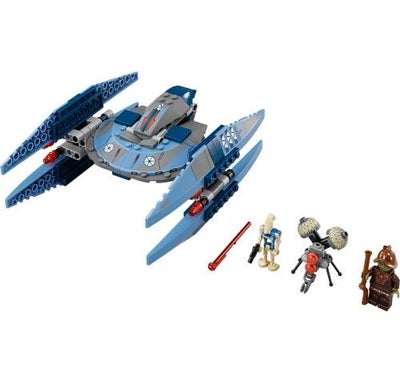 Lego Star Wars, 75041, Vulture Droid, 100% komplet med alle minifigurer og vejledning i flot stand. 