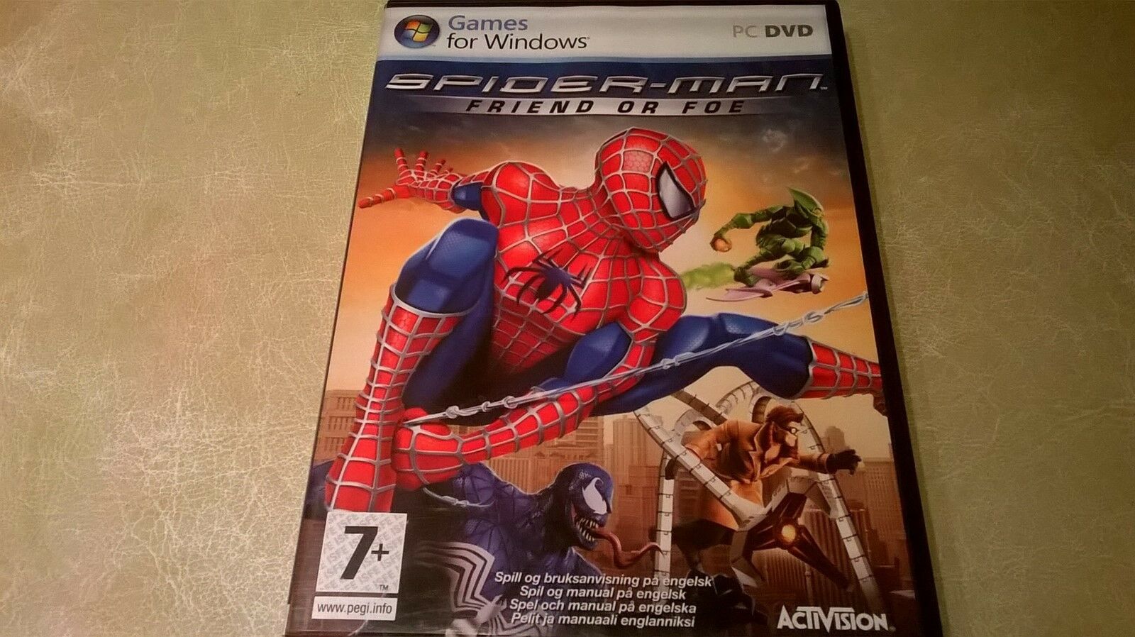 Spider-man Friend or foe, til pc,  - Køb og Salg af Nyt og Brugt