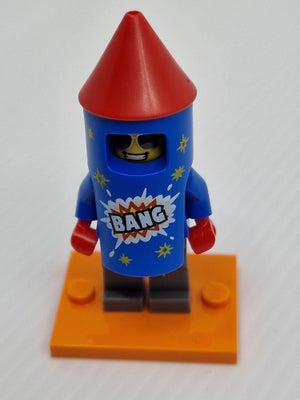 Lego Minifigures, Lego Minifigure / Series 18
- Firework Guy ( col316 )
Fra 2018

Kan afhentes eller