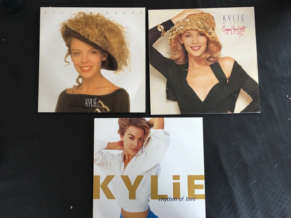 LP, Kylie Minogue, 3 LP’er (UK originaltryk)