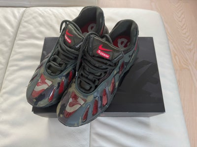 Fritidssko, Supreme x Air Max 96 Camo , str. 43,  Camo,  Ubrugt, Supreme x Air Max 96 Camo str. 43. 