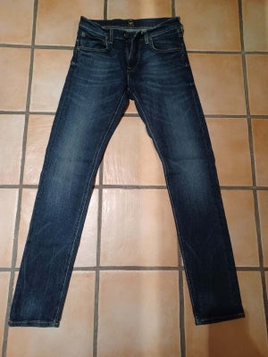 Bukser, Lee, str. 28, Blå, Jeans, Næsten som ny, 4 par Lee bukser. Flotte som nye, vasket 1-2 gange.