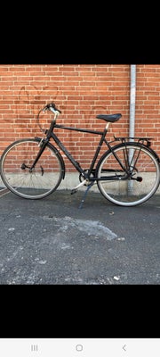 Herrecykel,  Ebsen, 55 cm stel, 7 gear, Herrecykel som kører 100% fejlfrit 
Cyklen er let bevægelig 