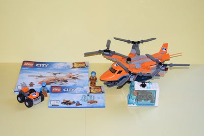 Lego City, 60193 Polarlufttransport, 268 dele
2 minifigurer

Klodserne er i god stand og sættet er k