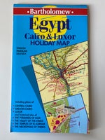 Kort over Egypten, Cairo og Luxor, Bartholomew