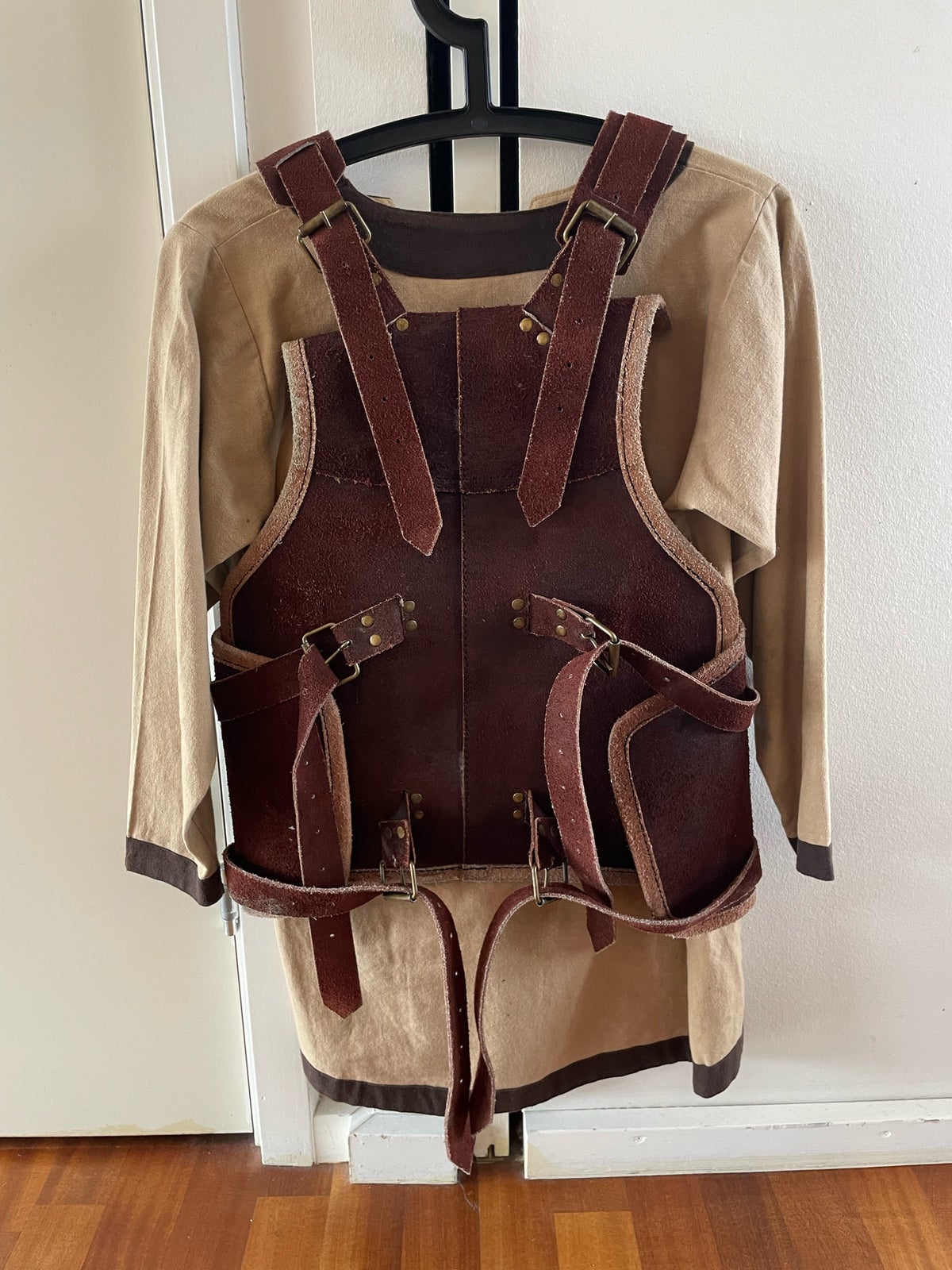 Rollespil, Ready for Battle Viking Armour, brun