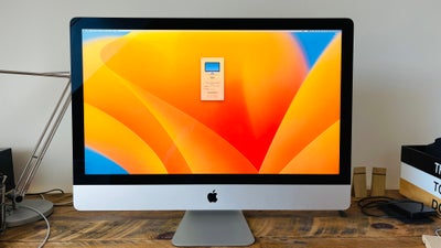 iMac, 27" 2020 Retina 5K, Intel 3,8 GHz 8-core i7 GHz, 40 GB ram, 500 GB harddisk, Perfekt, iMac 27”