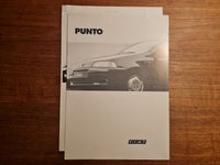 Fiat Punto udstyrsliste fra 1994.

4 sider pæn...