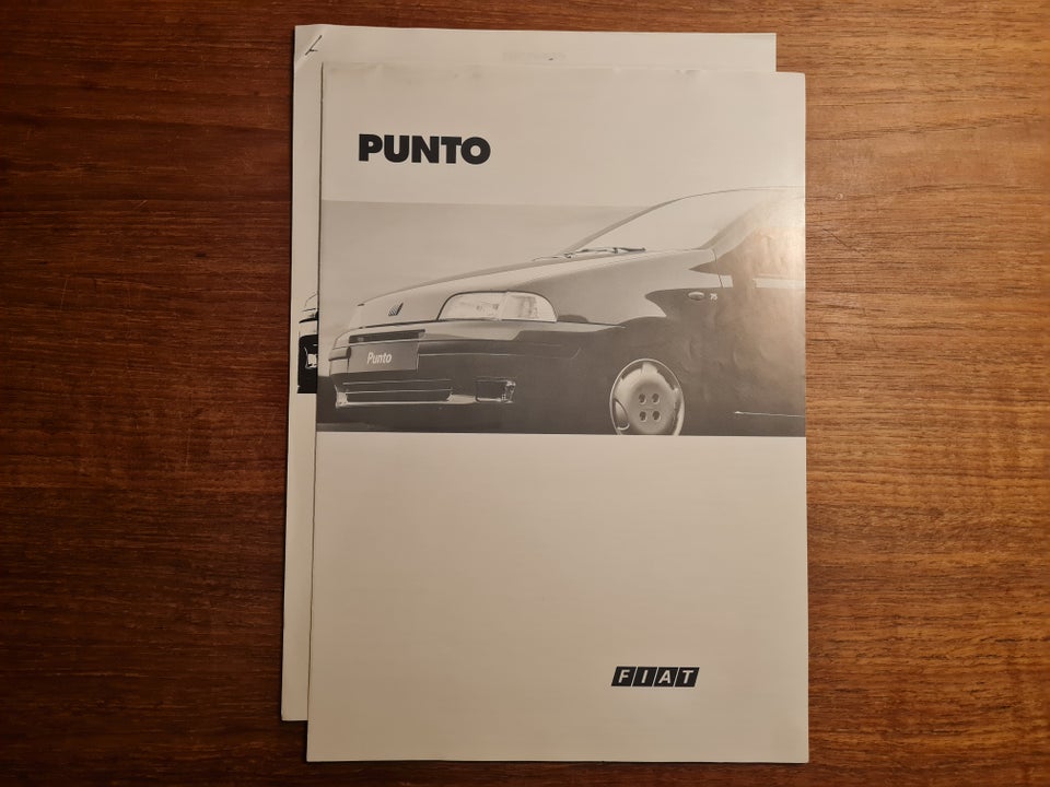 Fiat Punto udstyrsliste fra 1994.

4 sider pæn s...