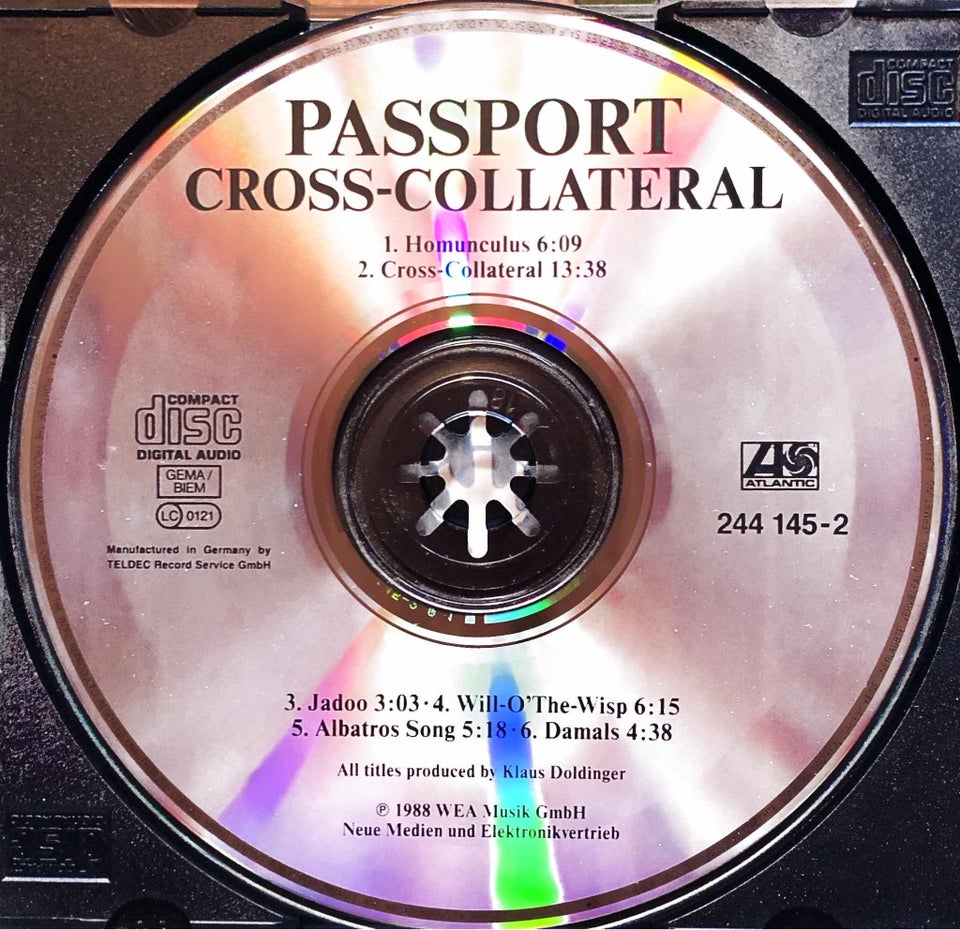 Passport: Cross Collateral & Hand Made & Looking Thru, jazz