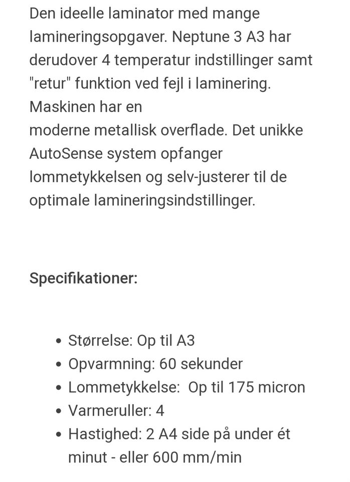 Lamineringsmaskine