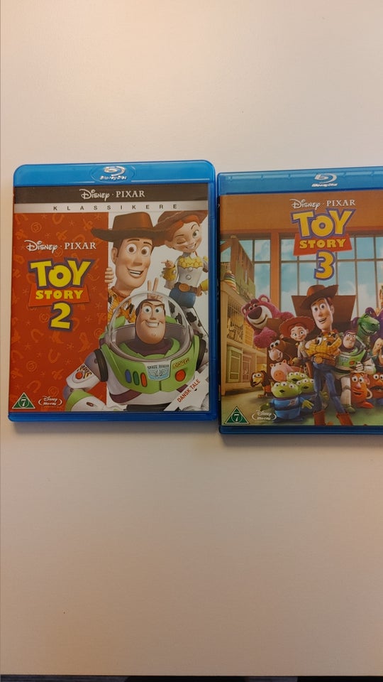 Toy story 2+3, Blu-ray, tegnefilm