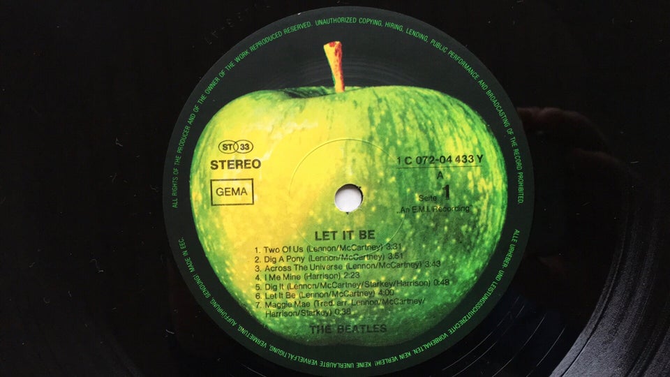 LP, The Beatles, Let It Be