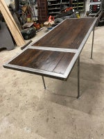 Spisebord, Træ & metal, Unika