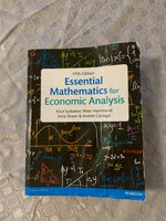 Essential Mathematics for economic Analysis, Knud