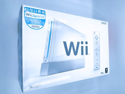 Nintendo Wii, Komplet Wii med æske, Komplet Wii med æske 

Alt det får du:

Nintendo Wii konsol
Strø